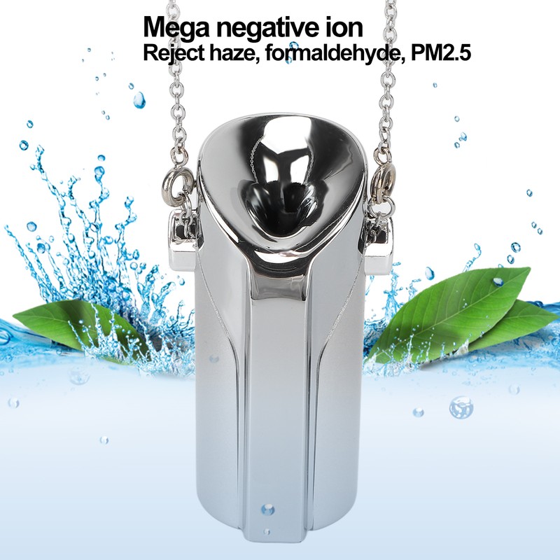 Wearable Air Purifier Rechargeable Portable Air Purifier Necklace for Haze