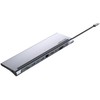 VENTION Docking Station 0.25m Gray 11 in 1 Output USB