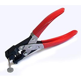 DKO Solid Heavy Duty Card Slot Shape Hole Punch 13x3mm with Paper Guide