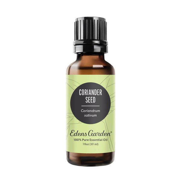 Edens Garden Coriander Seed Essential Oil, 100% Pure Therapeutic Grade (Undiluted Natural/Homeopathic Aromatherapy Scented Essential Oil Singles) 30 ml