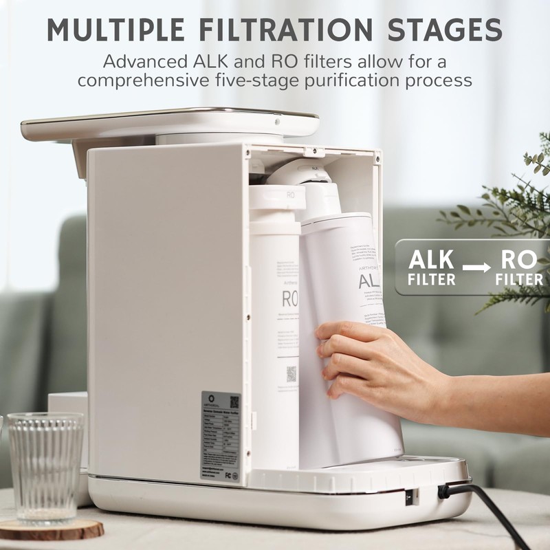 Airthereal ALK Replacement Filter for Pristine Pro6H Countertop Reverse Osmosis