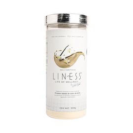 LINESS Proteína de Suero de Leche WPI 90  25g Proteína por Porción  Sin Azúcar, Sin Lactosa, Sin Gluten y Sin GMO  Con Probióticos y Enzimas...       