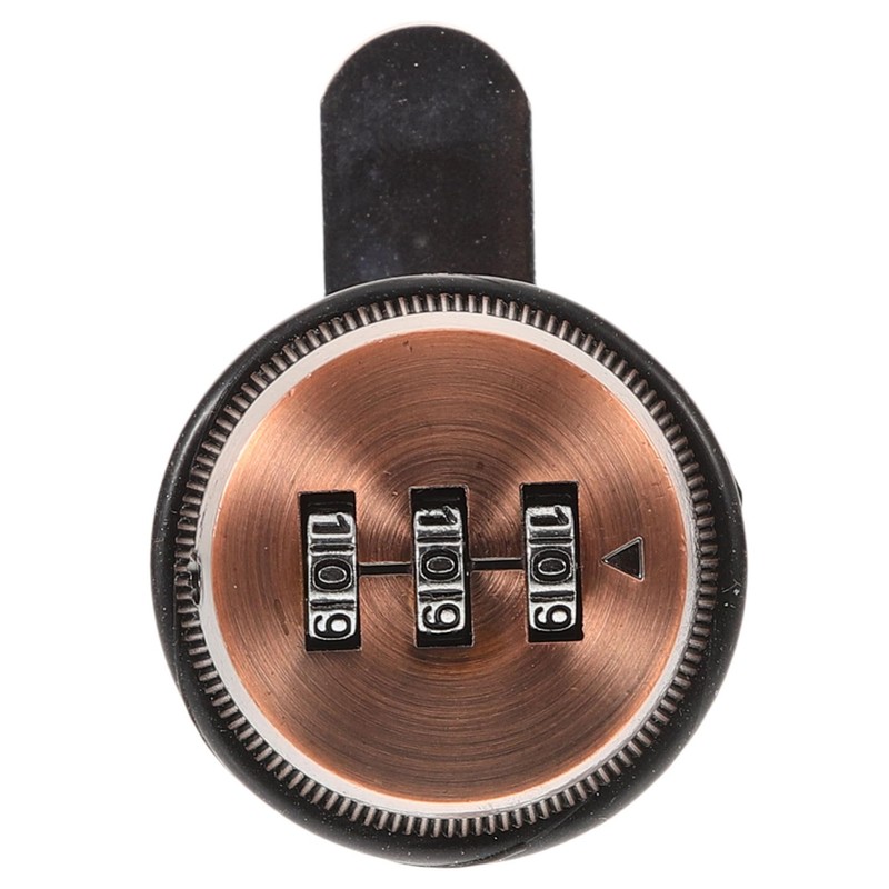 jojofuny 2pcs Cabinet Lock Combination Password Secure Metal Lock for