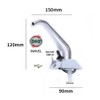 SAILINGFLO 12V Pressure Diaphragm Pump with 360° Spin Faucet/Tap and