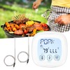 Touch Screen Digital Barbecue Thermometer with Timing Function Kitchen Cooking