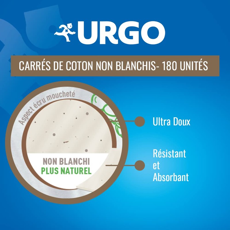 Urgo Square Cotton 8cm x 10cm Non Sterile Pack of