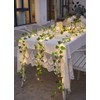 YUELEBUY Ivy Vine Lights 32.8 Ft 100 LEDs Artificial Greenery
