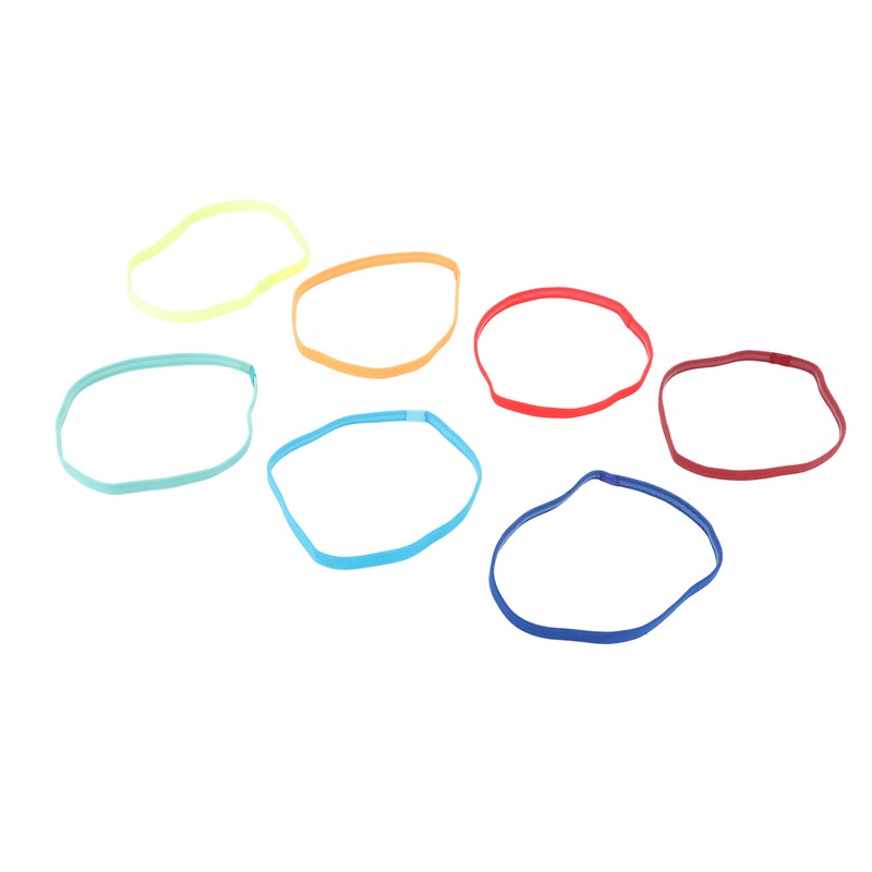 14PCS Workout Headband Polyester Cotton Non Slip Breathable Head Sweat