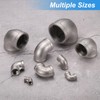 uxcell 304 Stainless Steel 90 Degree Elbow Threaded Pipe Fitting
