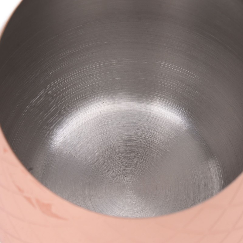 Cocktail Shaker Pineapple Shape Stainless Steel Polished Smooth Surface 500ml