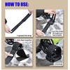 Tomato Palace Black Mountain Bike Pedal Straps, Toe Clip Strap