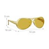 Relaxdays 10 x Elvis Glasses, Funny Rapper & Proll Glasses,