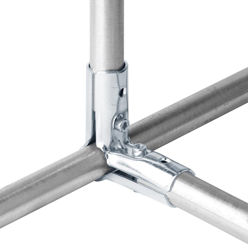 eoere 12 Sets 90 Degree 3 Way Cross Pipe Connector