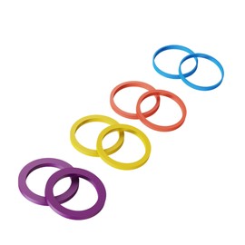 1/16''to 5/16'' Rolling Pin Guide Rings,Dough Thickness Spacer Baking Tools
