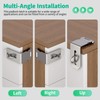 YogePote 90 Degree Hasp Latch, Heavy Duty 304 Stainless Steel