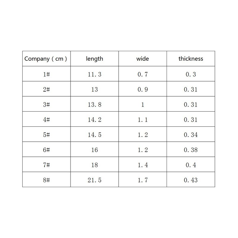 BOBEINI 8pcs/set fishing net needle repair net line plastic shuttles