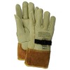 MAGID Leather Lineman Electrical Protector Work Gloves, 1 Pair, Size