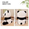 Cute Panda Plush Pillow Soft Comfortable Washable Simulation Panda Plush