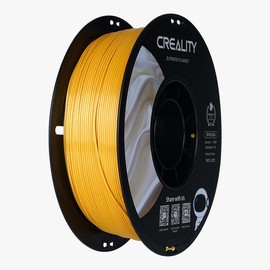 CREALITY 3D Creality Soleyin Ultra/Hyper RFID/CR Series 1.75mm Filaments Ultra PLA MATTE PETG Silk PLA TPU Carbon PC ABS High Precision 1KG Spools Eco Friendly Plant Powered:_Creality Silk Glod