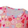 IWALUE 60s 70s Outfits Hippie Kid Girls Costume Set Disco
