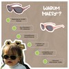 Maesy Baby Sunglasses for 0-2 Years - UV400 Polarised Protection
