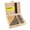 FAMAG Wood spiral drill bits long HSS-G 7-tlg. SET