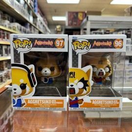 Funko Pop! AGGRETSUKO! SET OF 2 AGGRETSUKO with Headphones & Guitar Vinyl Figure