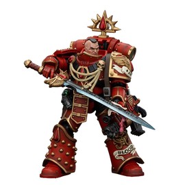 JOYTOY-Warhammer The Horus Heresy -1:18-Action Figure-Blood Angels Raldoron First Captain of The Blood Angels-Collection Model Birthday Gifts-4.9-Inches