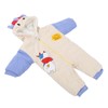 Winter Thickening Baby Cartoon Romper Children Infant Baby Hooded Romper
