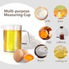 WhiteRhino Glass Measuring Cup,6Cup/1500ml/50oz Liquid Measuring Cups, Measuring Cup With