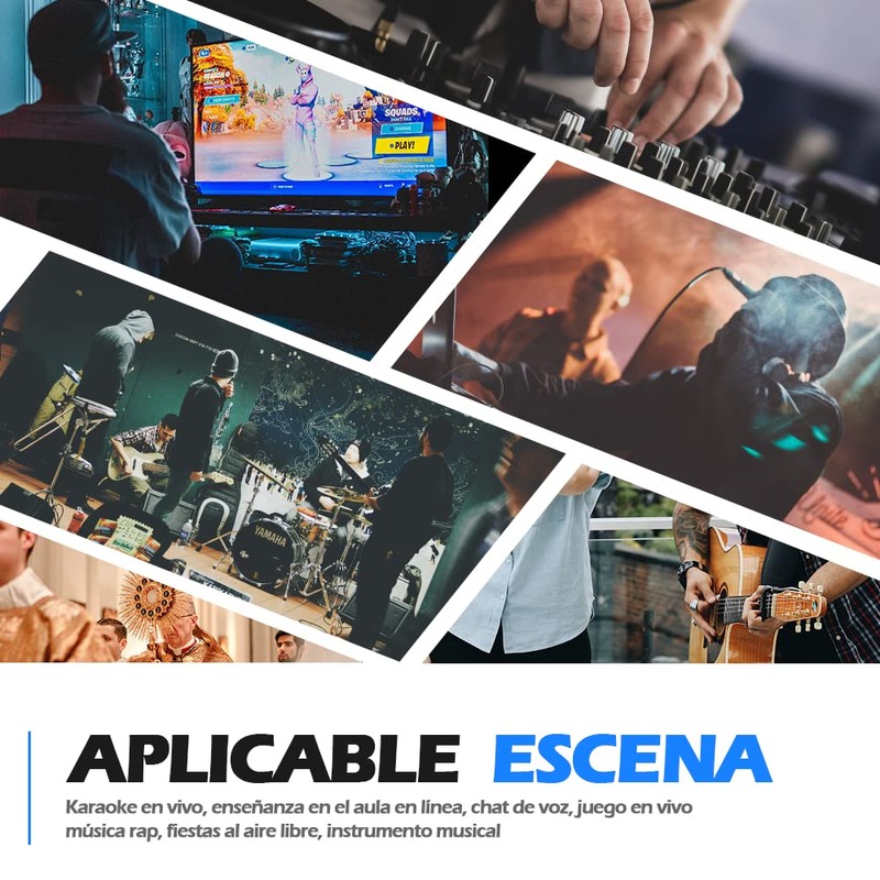 BOMGE 6 Channel mini DJ Audio sound mixer console with