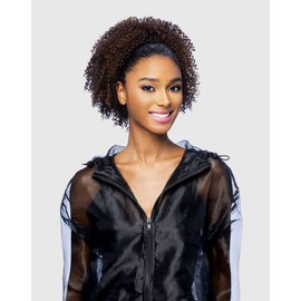 VANESSA Express Curl Short Length Coily Curl Style Synthetic Drawstring with Bundle Wrap - STB TAILA (51)