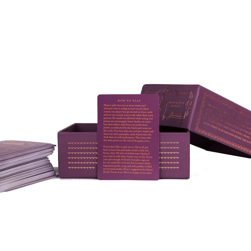 Death Charades: Silly Party Card Game, Create Two or More