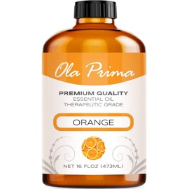 Ola Prima Oils 16oz - Orange Essential Oil - 16 Fluid Ounces