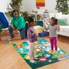Hasbro Gaming Twister Junior Game, Animal Adventure 2-Sided Mat, 2