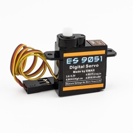 Snblzhef ES9051 Digital Servo 4.3g Waterproof Servo with Gears Uesd for RC Car Helicopter Boat Airplane Accessorie