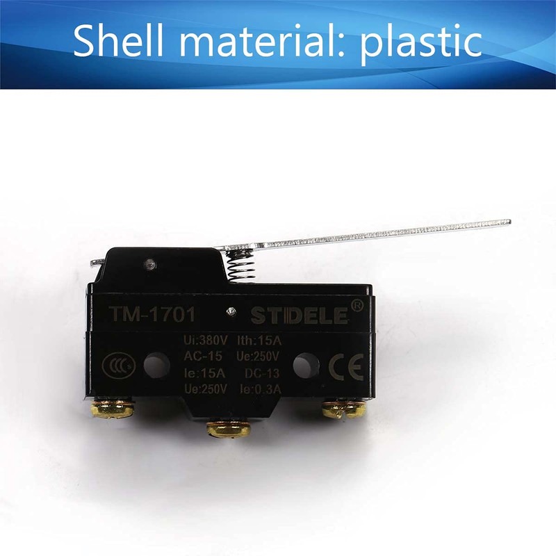 Fielect TM-1701 SPDT 1NO 1NC Long Hinge Lever Type Micro