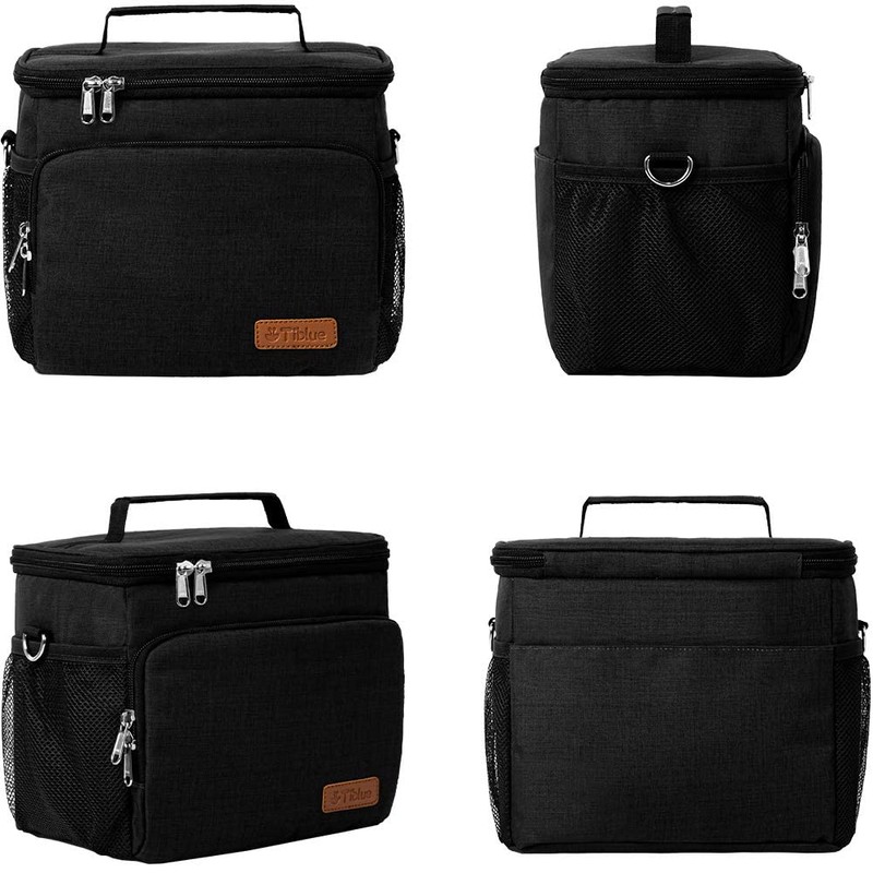 Tiblue Insulated Lunch Bag for Women/Men, Reusable Lunch Box for