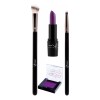 Mf Cosmeticos Kit 4pz Brochas - Sombra - Labial -