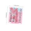 Mikinona 20 Pair Set Bulk Lashes Fake Lashes Makeup Strip