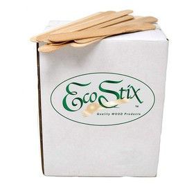 6" Jumbo Wood Craft Sticks - Pack of 1,000