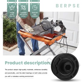 305784005 305784001 Tile Saw Roller Assembly for Ridgid 7" Tile Saw and Ryobi DT180EVO Saw, Fits Models R4030, R4030S, R4031, R4031S, R40311 - Replaces 089041054704 306784001 524820001