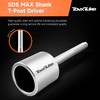 TovxTuke SDS MAX Shank T-Post Driver for T Posts, 2