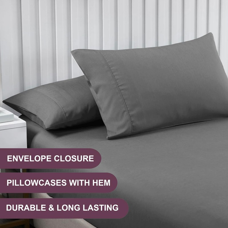 NIM TEXTILE Luxury Sheets 1600 TC Softness Deep Pocket 3pc