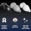 Speed Shapes (10) White Plastic Car Models for Auto Paint