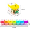 Daviky Extra Large Pill Organizer 7 Day, Smart XL Pill
