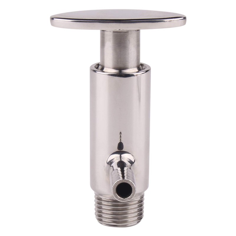 DERNORD Sample Cook Valve 0.5 Inch NPT Thread Sanitary Fitting