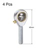 uxcell 4pcs POSB4 Male Rod End Bearing 1/4 Inch Bore