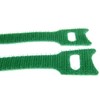 750 x Velcro Cable Ties 150 x 22 mm Green