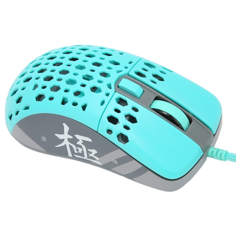 Mouse Adjustable DPI Speed RGB Backlight Ergonomic Beehive Shell Lightweight